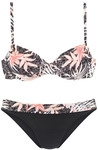 BUFFALO B&uuml;gel-Bikini Damen braun-apricot Gr.44 Cup C
