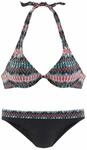 HOMEBOY B&uuml;gel-Bikini Damen schwarz-rosa Gr.36 Cup B