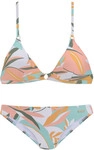 SUNSEEKER Triangel-Bikini Damen wei&szlig;-gelb Gr.32 Cup A/B