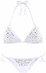 JETTE Triangel-Bikini Damen wei&szlig; Gr.32 Cup A/B