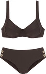 VIVANCE B&uuml;gel-Bikini Damen dunkelbraun Gr.36 Cup B