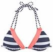 KANGAROOS Triangel-Bikini-Top Damen marine-wei&szlig; Gr.32 Cup A/B