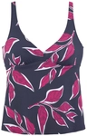 LASCANA B&uuml;gel-Tankini-Top Damen marine-bedruckt Gr.38 Cup E