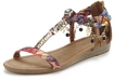 LASCANA Sandale Damen rosa/camelfarben Gr.37