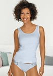 PETITE FLEUR Achselhemd Damen blau, ros&eacute;, mint Gr.34