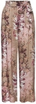 LASCANA Palazzohose Damen taupe-beere bedruckt Gr.34