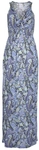 LASCANA Maxikleid Damen blau-bedruckt Gr.34