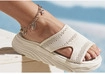 VIVANCE Pantolette Damen beige Gr.36