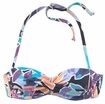 SUNSEEKER B&uuml;gel-Bandeau-Bikini-Top Damen marine-bedruckt Gr.32 Cup A