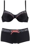 KANGAROOS B&uuml;gel-Bikini Damen schwarz Gr.36 Cup B