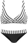 LASCANA Triangel-Bikini Damen schwarz-wei&szlig; Gr.32 Cup A