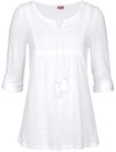BUFFALO Strandshirt Damen wei&szlig; Gr.32/34