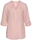 LASCANA Schlupfbluse Damen rosa Gr.34