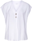 LASCANA Schlupfbluse Damen wei&szlig; Gr.34