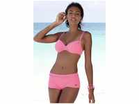 BUFFALO Bikini-Hotpants 'Happy' pink Gr. 44. Mit Gürtel