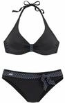 BUFFALO B&uuml;gel-Bikini Damen schwarz Gr.42 Cup D