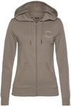 H.I.S Kapuzensweatjacke Damen camelfarben Gr.32/34