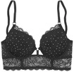 LASCANA Push-up-BH Damen schwarz Gr.70