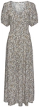 VIVANCE Maxikleid Damen grau-bedruckt Gr.34