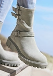 ELBSAND Stiefelette Damen hellgrau Gr.41