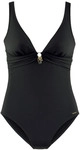 BRUNO BANANI Damen Badeanzug schwarz Gr.34 Cup A/B