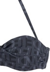 ELBSAND B&uuml;gel-Bandeau-Bikini-Top Damen schwarz Gr.36