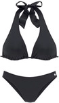 LASCANA Triangel-Bikini Damen schwarz Gr.42 Cup C/D