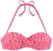 ELBSAND B&uuml;gel-Bandeau-Bikini-Top Damen koralle Gr.34
