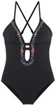 BUFFALO Damen Badeanzug schwarz Gr.36 Cup C/D