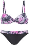 BUFFALO B&uuml;gel-Bikini Damen marine-pink Gr.36 Cup C