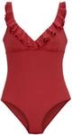 JETTE Badeanzug Damen rostrot Gr.36 Cup B