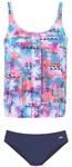 VENICE BEACH Damen Tankini pink-blau-bedruckt Gr.36