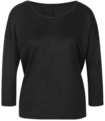 LASCANA 3/4-Arm-Shirt Damen schwarz Gr.32/34