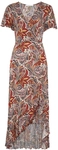 LASCANA Maxikleid Damen bunt bedruckt Gr.34