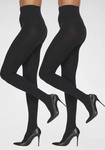 LAVANA Strickstrumpfhose Damen schwarz Gr.36/38