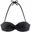 S.OLIVER Bandeau-Bikini-Top Damen schwarz Gr.32 Cup A