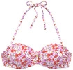 LASCANA B&uuml;gel-Bandeau-Bikini-Top Damen rot-flieder Gr.36 Cup A