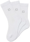 ELBSAND Socken Damen 3x wei&szlig; Gr.39-42