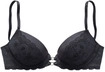 LASCANA Push-up-BH Damen schwarz Gr.75C
