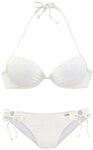 BUFFALO Push-Up-Bikini Damen creme Gr.32 Cup A