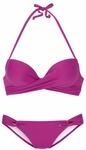S.OLIVER Push-Up-Bikini Damen fuchsia Gr.40 Cup B