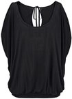LASCANA Strandshirt Damen schwarz Gr.32/34