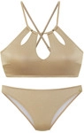 LASCANA Bustier-Bikini Damen gold Gr.36