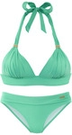LASCANA Triangel-Bikini Damen smaragdgr&uuml;n Gr.42 Cup A