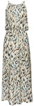 LASCANA Maxikleid Damen sand bedruckt Gr.46