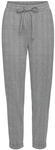 VIVANCE Jogger Pants Damen grau-schwarz-kariert Gr.34