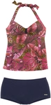 LASCANA Tankini Damen pink-bedruckt Gr.42 Cup B