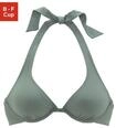 BENCH. B&uuml;gel-Bikini-Top Damen oliv Gr.36 Cup D