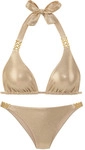 LASCANA Triangel-Bikini Damen gold Gr.38 Cup A/B