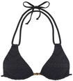 LASCANA Triangel-Bikini-Top Damen schwarz Gr.38 Cup C/D
